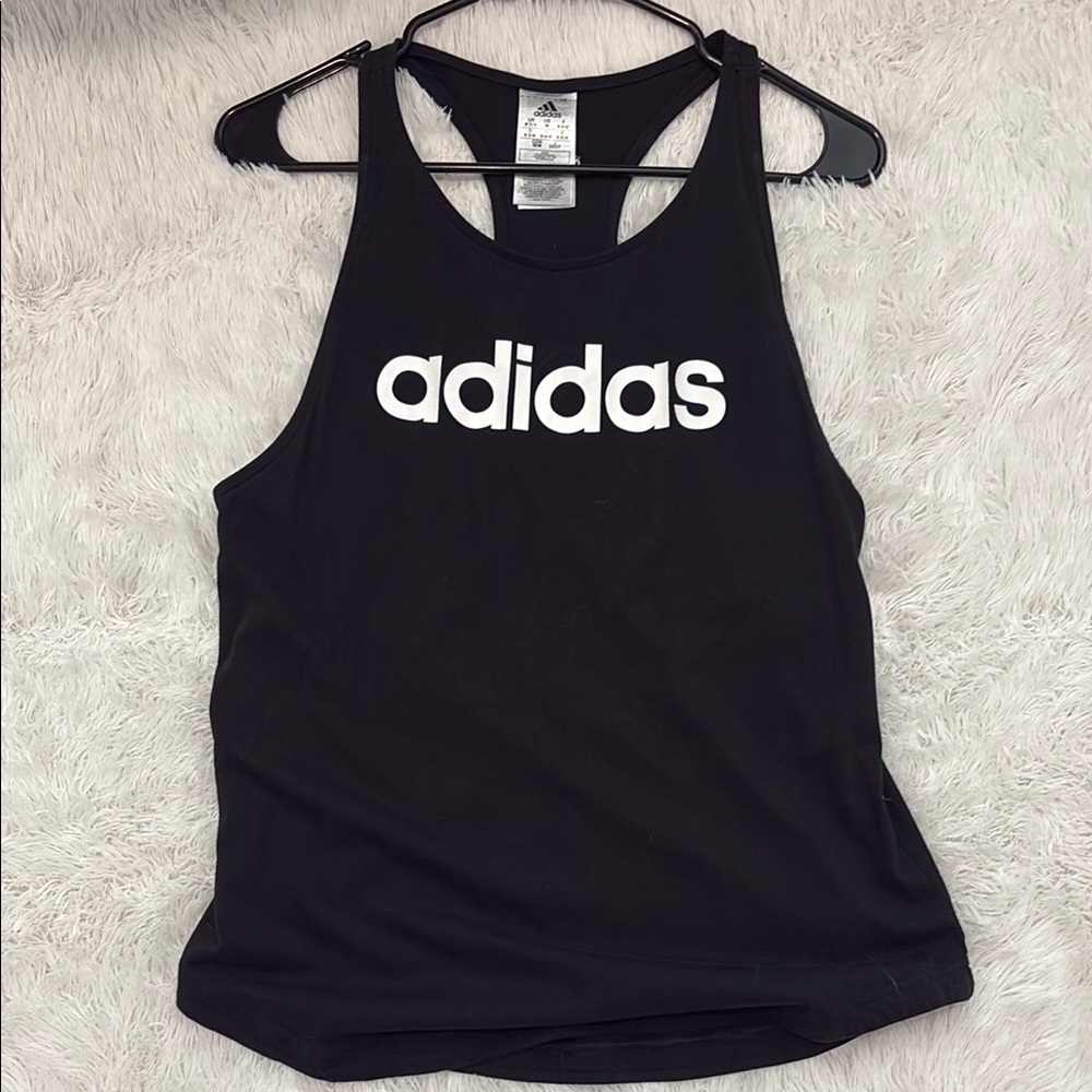 Adidas Black Sleeveless Tank Top